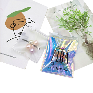 Bolsa de Joyería Personalizada con Cierre Hermético, Bolsa de Plástico Transparente de PVC Ecológica, Mini Bolsa con Cierre para Joyería, Collares, Anillos - Product Image 2