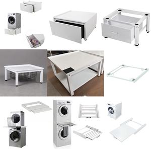 Machine à laver universelle automatique Kit d'empilage pour buanderie appareil ménager tirer <span class=keywords><strong>tiroir</strong></span> comprend Machine à laver en métal - Product Image 5