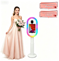 Support de cadre en aluminium pour photomaton multi-scènes Romans Roaming, compatible 12.9 - DSLR, pour location de mariage et de fête