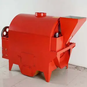 walnut bean cashew nuts peanut roasting machine industrial gas cashew nut processing roasting machine soybean drum roaster