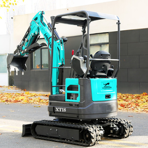 Mini-excavatrice multifonctionnelle de 1,8 tonne, excavatrice sur chenilles hydraulique, homologuée CE, 1800 kg, utilisation en extérieur, faible entretien, livraison gratuite - Product Image 4