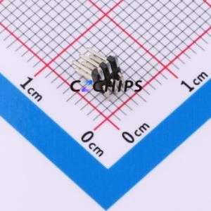 ZX-PZ1.27-2-3PWZ Pin Header SMD,P=1.27mm Connector ( Pin Structure: 2x3P )( Pitch: 1.27mm )( Row Spacing: 1.27mm ) - Product Image 2