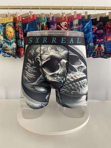 Calzoncillos <span class=keywords><strong>Boxer</strong></span> Personalizados <span class=keywords><strong>con</strong></span> Diseño a Medida, Calzoncillos <span class=keywords><strong>Boxer</strong></span> de Poliéster <span class=keywords><strong>con</strong></span> Estampado Completo <span class=keywords><strong>para</strong></span> Hombre - Product Image 2
