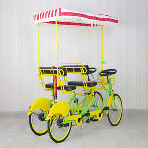 Bicyclette tandem bon marché pour adultes/Bicyclette <span class=keywords><strong>à</strong></span> quatre <span class=keywords><strong>roues</strong></span>/Bicyclette <span class=keywords><strong>à</strong></span> quatre <span class=keywords><strong>roues</strong></span> pour quatre personnes Bicyclette tandem bon marché - Product Image 5