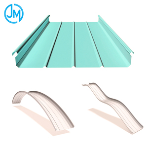 Màu tráng nhôm đứng đường may mái kim loại hình thành máy móc - Product Image 2