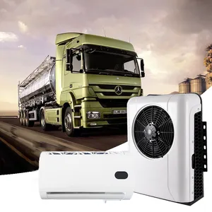 Dispositivo di raffreddamento del parcheggio AC 12 v kit compressore per auto elettrico 24v 12 volt dc rv condizionatore d'aria per camion