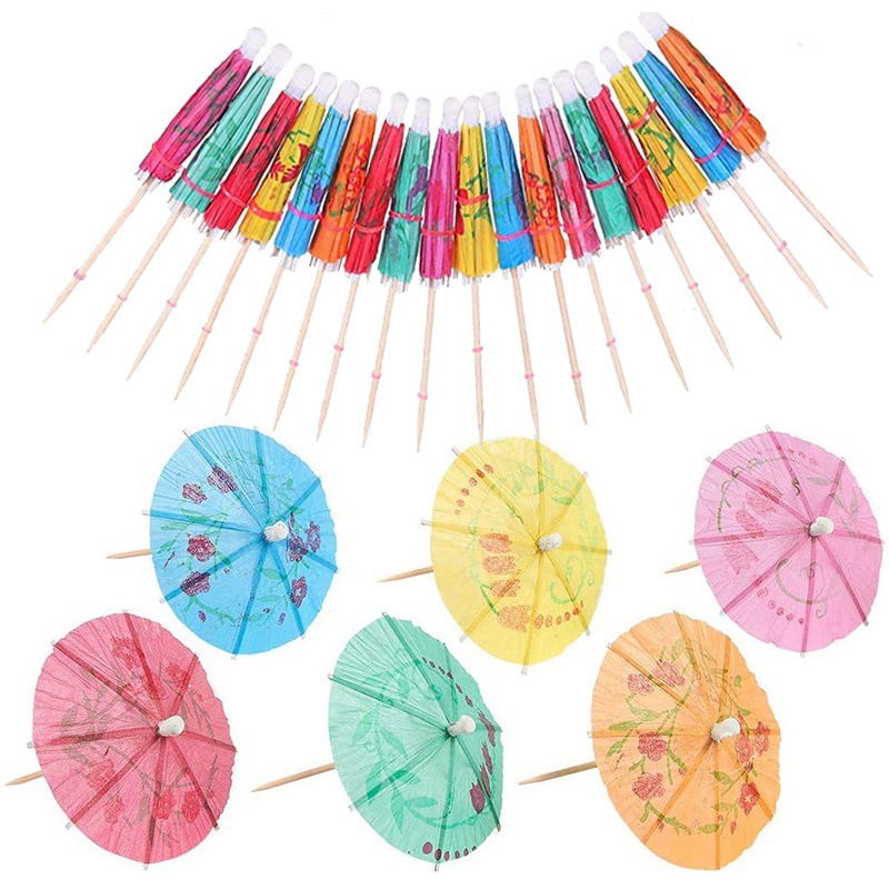small umbrella tags 10 pieces/pack