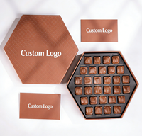 Emballage cadeau en papier cartonné rigide de luxe, de qualité alimentaire, recyclable, avec logo personnalisé en gros, pour bonbons, desserts, gâteaux, éponges