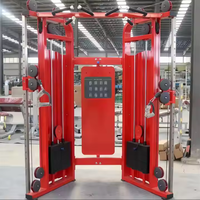 Longotech Équipement de gym commercial Fts Glide Multi Functional Trainer Smith Vendor Cable Crossover