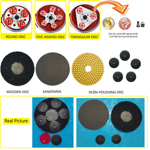 Meuleuse et polisseuse de sol en <span class=keywords><strong>béton</strong></span> à essence Machinerie routière Meuleuse de sol en <span class=keywords><strong>béton</strong></span> Polissage de sol - Product Image 4