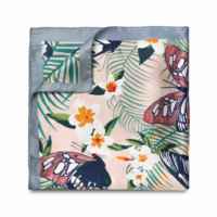 Bandana carré élégant en satin style français pour femme, effet soie, cravate, accessoire de mode pour cheveux