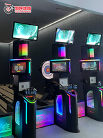 Simulateur de course intérieur ArcadeMaster Pro pour usage scolaire et public, matériau en alliage, 5 à 10 passagers