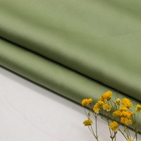 Tissu en polyester acétate Naia soyeux et lisse, respirant, en crêpe satiné épais, organique, écologique, résistant aux plis, transparent, idéal pour le printemps