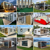 RELYANCE Apple Cabin Lit superposé Cuisine compacte Douche extérieure Économie d'énergie Cabine double Terrasse Maison modulaire préfabriquée Vente chaude