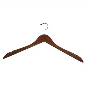 Amazing Design Best Selling Eco-Friendly Wooden Hangers Bags Clothing Customised Single Tier Modern Stylish Bathroom <b>Hooks</b> <b>Rails</b> - Product Image 2