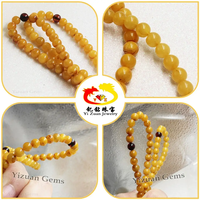 Prix de gros Ambre naturel INDONÉSIEN Pierre brute naturelle Perles d'ambre russe naturel pour bracelet d'ambre