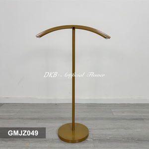 DKB Nuevo Soporte de Fondo de Acero Dorado para Flores de Boda, Elegante y Moderno, Flores de Alta Simulación, Tamaño Personalizable para Fiestas - Product Image 2