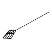 Râteau de nivellement de jardin robuste pour gazon, outil de nivellement du sol et du sable, râteau de nivellement pour semis d'herbe et paillis, base en acier lourd 750x355mm