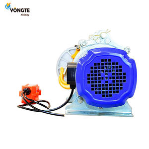 एल्यूमीनियम उठाने KCD 220v/ 380V 750-1500 मिनी क्रेन मोटर संचालित उच्च गति चरखी - Product Image 6