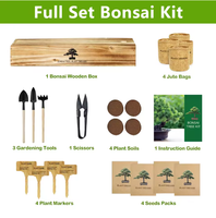 Kit de culture DIY, outils uniques de culture de plantes d'intérieur, jardinières personnalisables, cadeaux de jardinage pour femmes, hommes et enfants