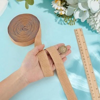 Bande élastique antidérapante en silicone ondulée de 1-1/8 pouce de large pour la couture de vêtements et la fabrication de perruques (vente en gros)