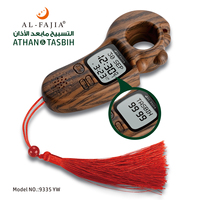 Compteur de Tasbih Numérique, Rappel Sonore de l'Athan pour l'Heure de Prière Islamique, Bague de Zikr Digitale pour Hommes, Femmes et Enfants