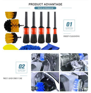 Offre Spéciale : Kit de Lavage et Détail Auto 40 Pièces – <span class=keywords><strong>Brosse</strong></span> à Neige, Pistolet à Mousse, Pulvérisateur, <span class=keywords><strong>Brosse</strong></span> pour <span class=keywords><strong>Perceuse</strong></span>, Grand Gant de Lavage, Serviettes PP+PVC - Product Image 3