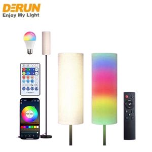 Lampe <span class=keywords><strong>sur</strong></span> <span class=keywords><strong>pied</strong></span> LED au design moderne en tissu, avec interrupteur au <span class=keywords><strong>pied</strong></span>, contrôle par application, télécommande, RGBW 3CCT, lampe <span class=keywords><strong>sur</strong></span> <span class=keywords><strong>pied</strong></span> LED, SL-3CCT - Product Image 1