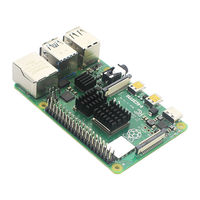 Disipador de Calor de Aluminio para Raspberry Pi 4B, Kit de Refrigeración para Raspberry Pi 4 Modelo B, Disipador de Calor para CPU, RAM, LAN, USB