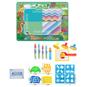 Set di Giocattoli Educativi per Bambini per Disegnare, <span class=keywords><strong>Mondo</strong></span> dei Dinosauri, Tappetino Magico per Dipingere con Acqua - Product Image 6