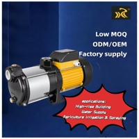 Pompe multi-étages en acier inoxydable MHI600 0,75 CV (0,55 kW) 30 m de hauteur de refoulement 90 L/min 3 pales SS304 Haute pression CE – Vente en gros