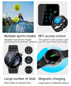 DENIXI Premium Business QW33 <b>Smart</b> <b>Watch</b> - Calling Unisex Full Touch Fitness Smartwatch Reloj Inteligente Waterproof and Dustpro - Product Image 2