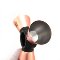 Fabrication OEM ODM : Jigger à cocktail triple en acier inoxydable SS304, doseur d'alcool pour bar, tasse à onces en métal pour vin