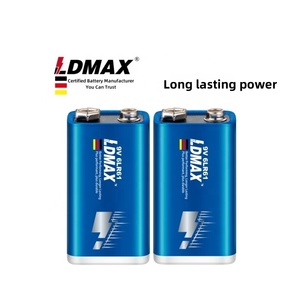 Excelente suministro de fábrica 6LR61Baterías primarias Batería alcalina de 9V, 580 MAh 9Volt 6LR6 Batería | 2 décadas de producción experta - Product Image 2