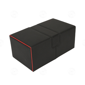 กล่องใส่การ์ดสะสมหนัง PU พรีเมียม พร้อมช่องใส่ลูกเต๋า แบบ OEM - Product Image 2
