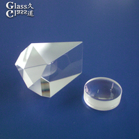 Lentille prisme achromatique optique Crown Glass pour objectifs photographiques de haute qualité
