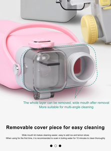 Botella de Agua Deportiva de Silicona Plegable y Suave de 600 ml, Personalizada de Fábrica, Ecológica, Irrompible, para Gimnasio y Exteriores - Product Image 4