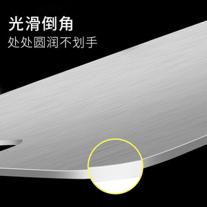 เขียงสแตนเลสขายส่ง, เขียงสี่เหลี่ยมสไตล์จีน, เขียงอเนกประสงค์สองด้านสำหรับ - Product Image 1