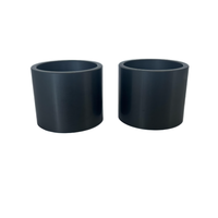 Pièces en céramique de carbure de silicium haute performance SSiC & SiSiC Usinage sur mesure pour l'électronique semi-conductrice