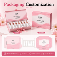 Vernis à ongles en gel personnalisé avec étiquette privée 12 ml, ensemble de vernis à ongles en gel UV OEM avec logo, fournisseur d'emballages de bouteilles