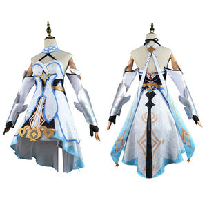 Costumi Cosplay <span class=keywords><strong>di</strong></span> Lumine dal Gioco <span class=keywords><strong>Genshin</strong></span> <span class=keywords><strong>Impact</strong></span> per Fan, Abiti per Feste <span class=keywords><strong>di</strong></span> Halloween - Product Image 2