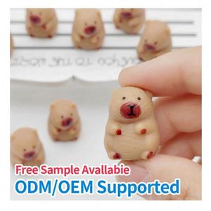 Professional OEM Service Mini Capybara Sensory <b>Squishy</b> Toy Silicone Stress Relief Promotional Squeeze Toy - Product Image 6