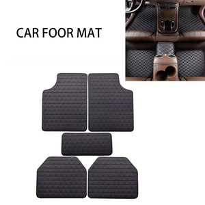 Tapis de sol de voiture universels en cuir antidérapant de luxe, imperméables, sur mesure, vente en gros, prix d'usine, pièces automobiles - Product Image 2