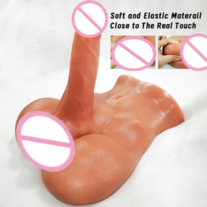 Molde de Dildo Realista con Textura de Piel, Impermeable, Portátil, Sensación Real al Tacto, para Uso Gay y Heterosexual, para Juego Anal, Sexo Adulto - Product Image 6