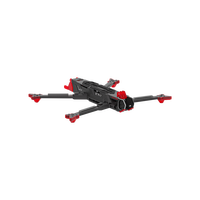 IFlight SH CineLR 7 Frame 7 pouces Kit de cadre FPV Bras en fibre de carbone 6mm avec haute vitesse Compatible avec les accessoires O4 Pro FPV