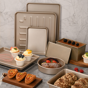 Teglia Rotonda Antiaderente con Fondo Rimovibile in Acciaio al Carbonio per Torte, <span class=keywords><strong>Pizza</strong></span> e Dolci da Cucina - Product Image 6