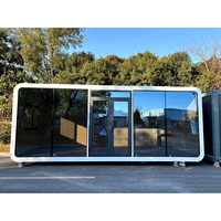 Petites maisons préfabriquées modulaires de 20 pieds Préfabriquées de luxe Conteneur Cabine Apple Hôtel Casas Prefabricadas Maisons à vendre