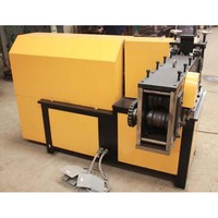 Machine automatique de fabrication de tuyaux à motifs en acier inoxydable, machine de formage à froid de tuyaux en fer plat, 380 m/h, haute précision