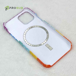 Prosub Bán Buôn 3D Tráng Thăng Hoa Từ Trường Hợp Điện Thoại Trống PC Không Dây Sạc Nam Châm Cho <span class=keywords><strong>Iphone</strong></span> 13 14 15 Bảo Vệ Trường Hợp - Product Image 4