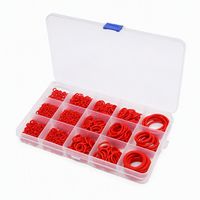 Kit de réparation de joints toriques en silicone VMQ, 225 pièces, prêt à être expédié, résistant aux hautes températures, tailles métriques